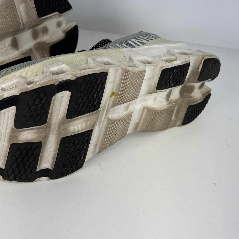 On Running Shoes Womens 10 Gray Cloudmonster CloudTec Athletic Mesh Sneakers